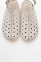 Justa Beige Suede Genuine Leather Women's Sandals - 2