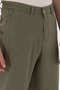Men's Carrot Fit Dark Khaki Canvas Trousers 50300193-Vr111 - 5