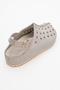 Justa Beige Suede Genuine Leather Women's Sandals - 5