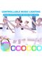 Mini Karaoke Machine for Kids Adults, Portable Bluetooth Speaker with 2 Wireless Microphones. - 8