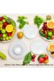 20 Pcs Opal Ware Dinner Set Dishwasher Safe Microwave Safe BPA Free - 3