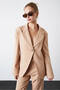 Single Button V Cut Jacket - 3