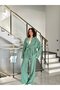 Crinkle Fabric Kimono Set - 4