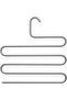 Metal 5-Tier Hanger Wardrobe – Organizer for Pants, Shawls and Shirts |   Small Space - 4
