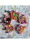 Girl's Pink Boxed Mixed Color Rubber Clips and Compression Clips Set (2 Pcs) - 4