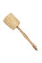 Pumpkin Fiber Pumpkin Pouch with Handle Model Bathroom Pouch Wooden Handle Pumpkin Pouch - 2