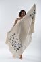 90X180 Peshtemal Mixed Eye Patterned Muslin Fabric 1 Piece - 3