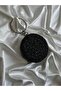 Stone Cylinder Model Wedding Engagement Evening Dress Bag Black - 3