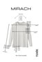 Cotton Combed Cotton Tunic Long Sleeve Blouse T-Shirt Top Bandana Set of 2 Cotton Thin Sweat-Proof - 2