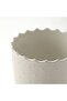 SESAMFRÖN Plant pot, in/outdoor off-white, 9 cm - 4
