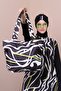 حقيبة شاطئ منقوشة للنساء من زيبرا - 4
