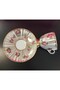 Porcelain Hand Painting Coffee Cup Set for Two - 7