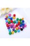 Glittery Colored Pom Poms 1 cm 1000 Pieces Diy, Event, Craft Supplies.