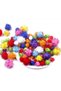 Glittery Colored Pom Poms 1 cm 1000 Pieces Diy, Event, Craft Supplies. - 4