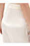 Ecru Satin Loose Fit Trousers 50301267-Vr019 - 6