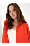 Pomegranate Flower Oversize Long Sleeve 100% Linen Shirt 50301078-Vr030 - 2