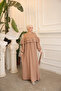 Ankanoor Dubai Silk Double-Ruffle Loose Dress 150 CM Anka255068 - 7