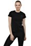 Women's Black Round Neck T-Shirt