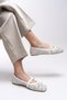 Eraemius Women's Ballerinas 0012300 White Patent Leather - 5