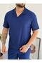 Men's Lycra Twill Ottoman Fabric Polo Neck Tshirt