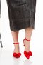 Women's Thin Heeled Closed Back Bow Tie Stylish Evening Dress Shoes - 3