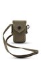 Women's Covered Mink Magnetic Leather Phone Bag - 3