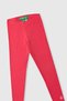Cotton Blend Elastic Waist Logo Leggings Girls Leggings Bntg21767 - 2