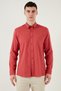 U.S. Polo 100% Cotton Regular Fit Buttoned Collar Logo Shirt Men's Shirt G081Gl0042084002 - 2