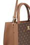 Coffee Monogram Women Shoulder Bag 05Po25Y2067 - 5
