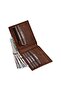 Delhi Leather Slim Brown Men's Wallet with Coin Compartment - 4