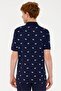 Navy Blue Men's T-Shirt - 3