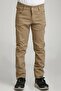 Unisex Sports Model Camel Canvas Trousers - 2