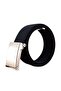 Unisex Black Sports Tactical Style Cloth Belt