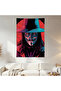 V for Vendetta Wall Drape Wall Tapestry First Quality Satin Fabric Poster
