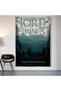Lord of the Rings Wall Covering Tapestry First Quality Satin Fabric Poster - 2