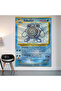 Polywhirl Pokemon Card Wall Drape Wall Tapestry First Quality Satin Fabric Poster - 2
