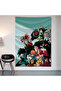 My Hero Academia Wall Cloth Wall Tapestry First Quality Satin Fabric Poster - 2