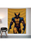 Wolverine Wall Drape Wall Tapestry First Quality Satin Fabric Poster - 2
