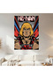 He-Man Wall Drape Wall Tapestry First Quality Satin Fabric Poster