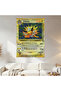 Jolteon Pokemon Card Wall Cloth Wall Tapestry First Quality Satin Fabric Poster