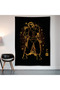 Street Fighter Wall Cloth Wall Tapestry First Quality Satin Fabric Poster - 2