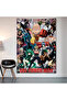 One Punch Man Wall Cloth Wall Tapestry First Quality Satin Fabric Poster - 2