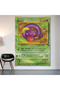 Ekans Pokemon Card Wall Cloth Wall Tapestry First Quality Satin Fabric Poster - 2