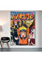 Naruto Wall Drape Wall Tapestry First Quality Satin Fabric Poster - 2