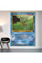 Horsea Pokemon Card Wall Cloth Wall Tapestry First Quality Satin Fabric Poster - 2