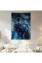 Thor Wall Cloth Wall Tapestry First Quality Satin Fabric Poster