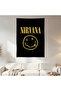 Nirvana Wall Cloth Wall Tapestry First Quality Satin Fabric Poster