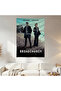 Broadchurch Wall Cloth Wall Tapestry First Quality Satin Fabric Poster