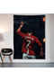 Cristiano Ronaldo Wall Covering Wall Carpet First Quality Satin Fabric Poster - 2