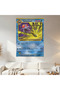 Tentacruel Pokemon Card Wall Cloth Wall Tapestry First Quality Satin Fabric Poster